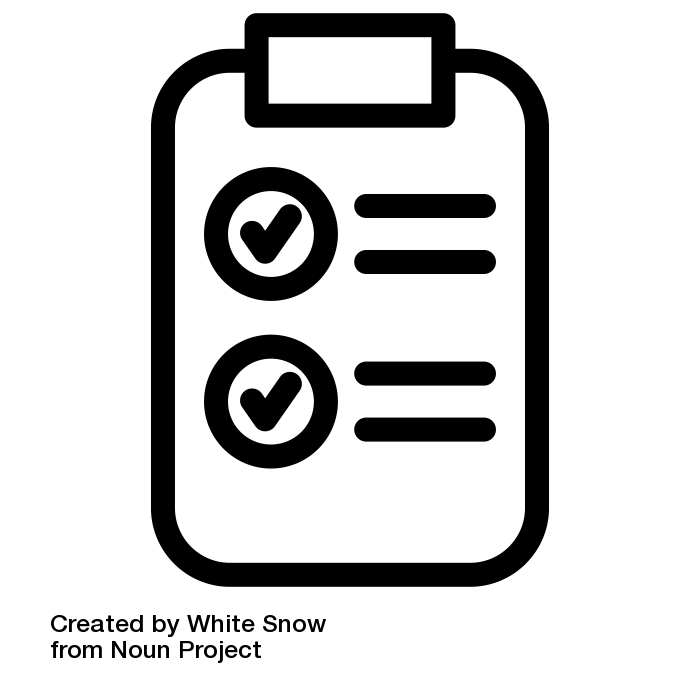 icon of a checklist